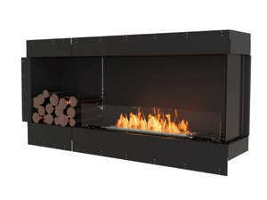 FLEX 60RC BXL - Bioethanol steel Fireplace insert with Panoramic Glass _ EcoSmart Fire